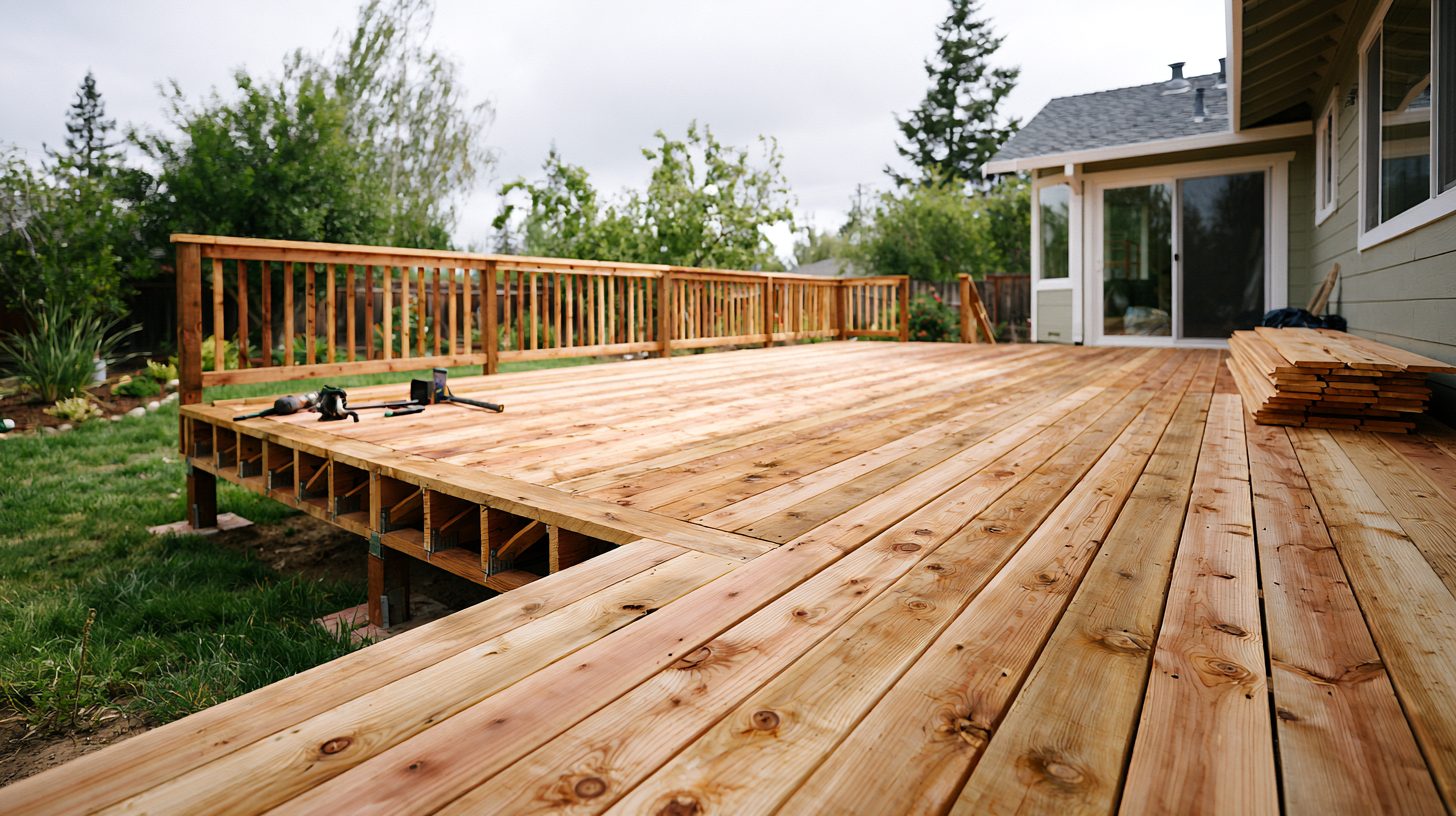 Deck installation and building service in Marin County